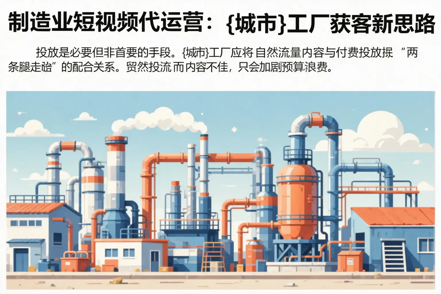 制造业短视频代运营:睢宁工厂获客新思路