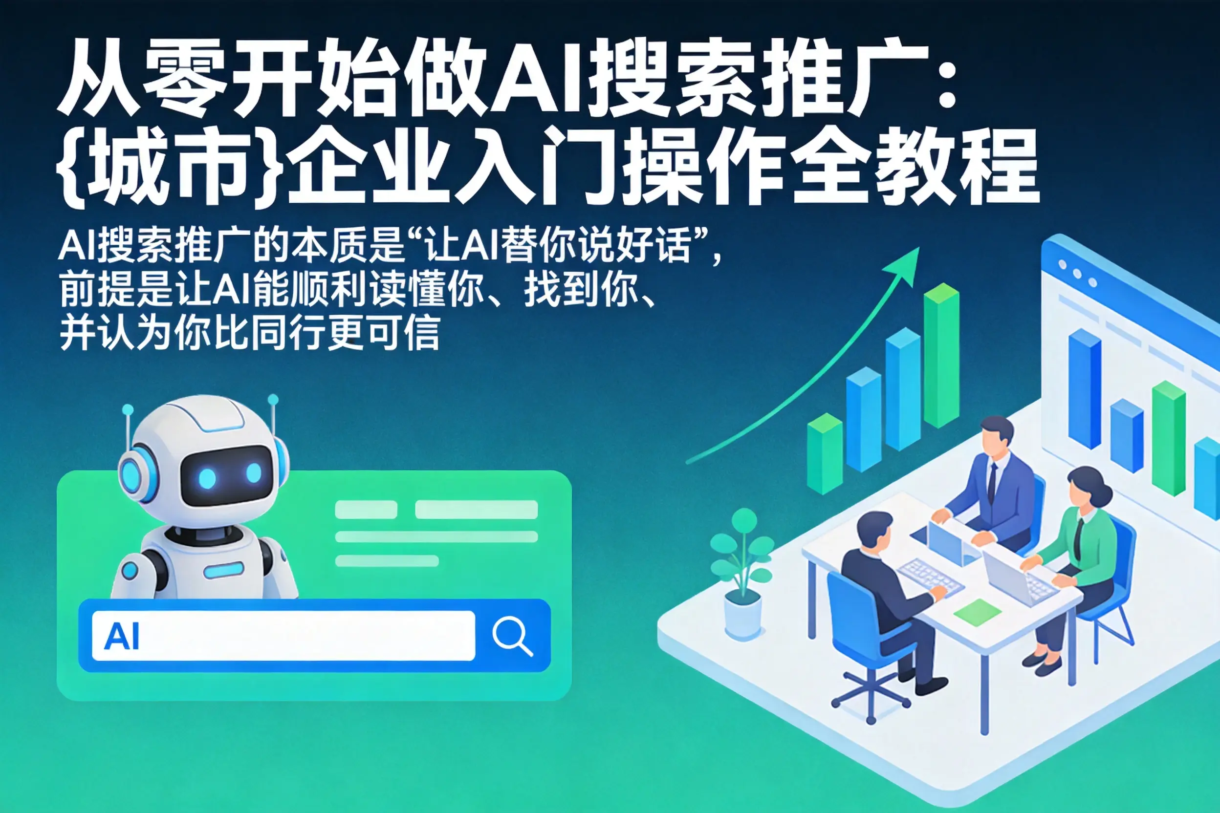 从零开始做AI搜索推广:睢宁企业入门操作全教程