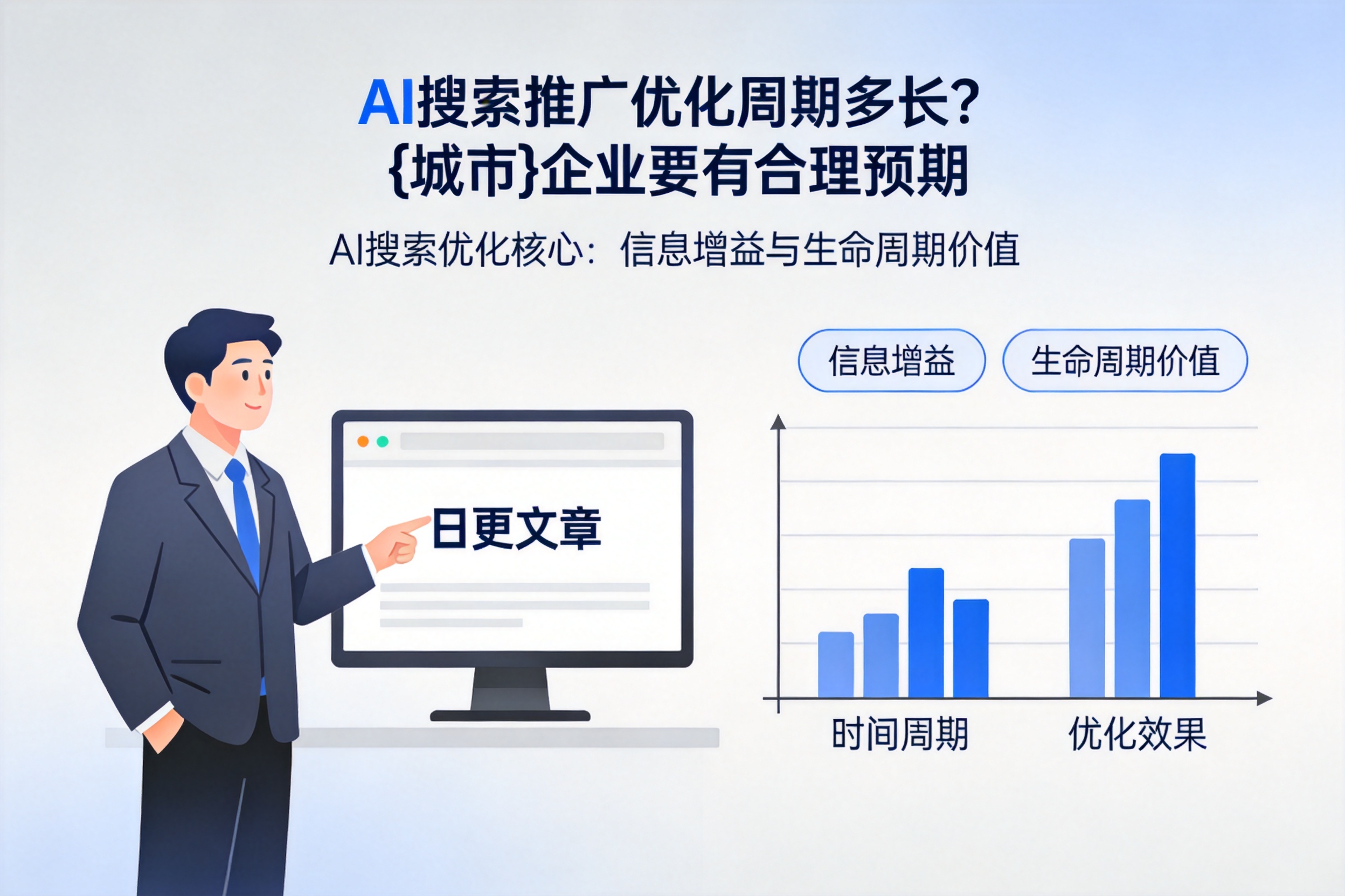 AI搜索推广优化周期多长?睢宁企业要有合理预期
