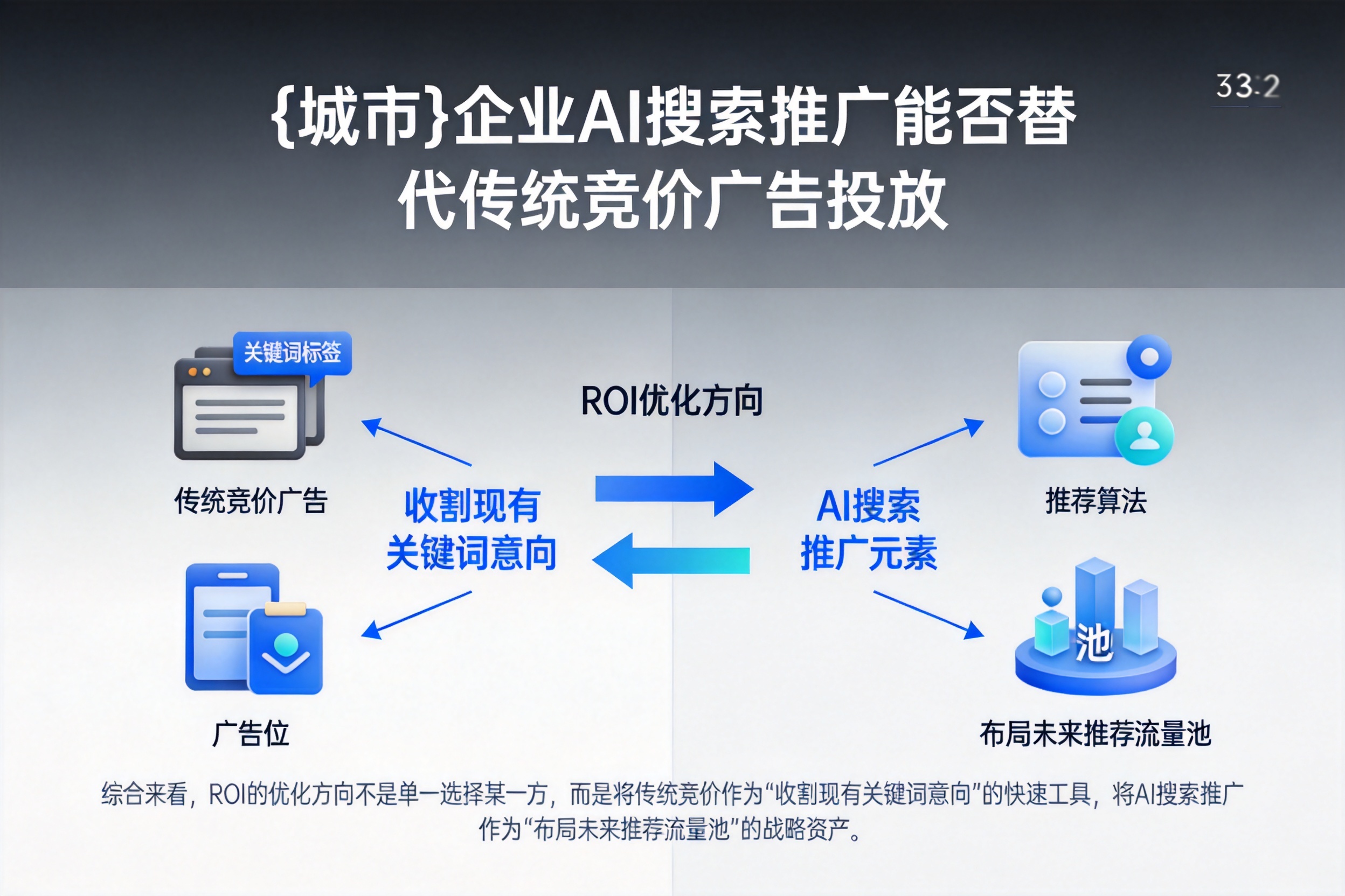 睢宁企业AI搜索推广能否替代传统竞价广告投放