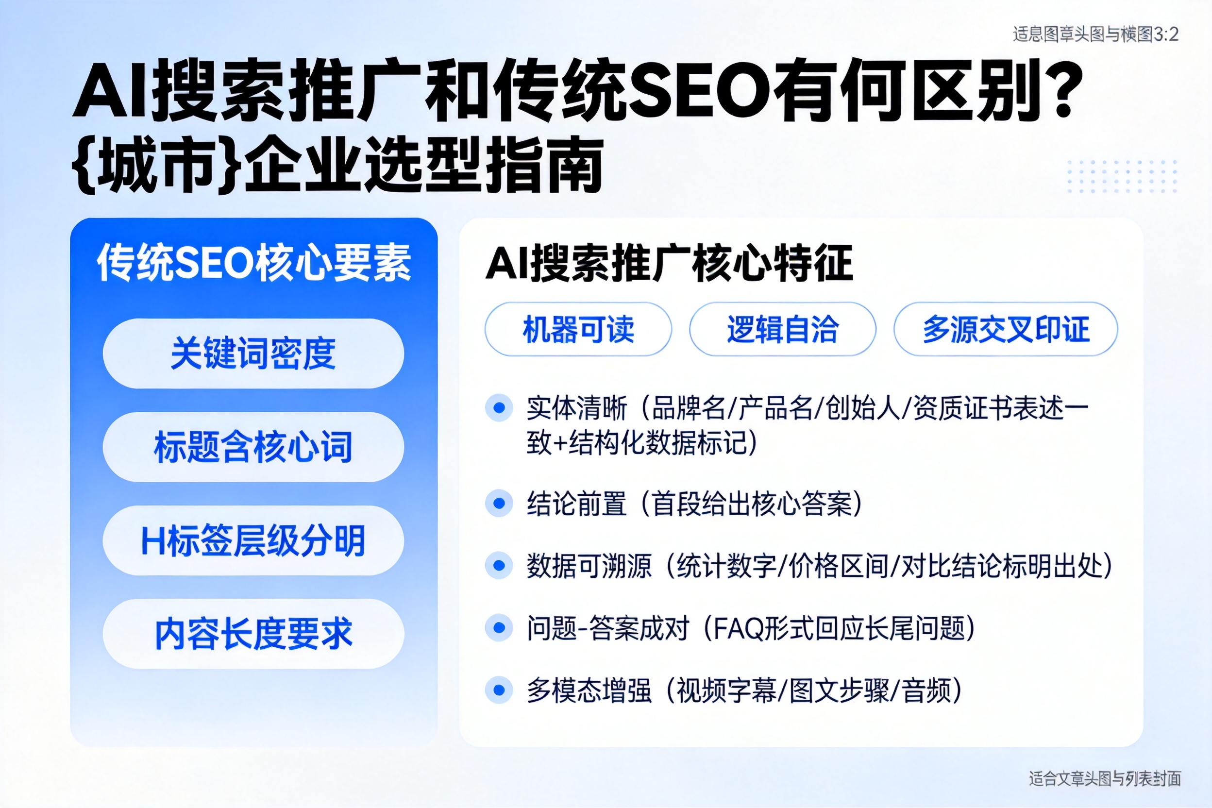 AI搜索推广和传统SEO有何区别?睢宁企业选型指南