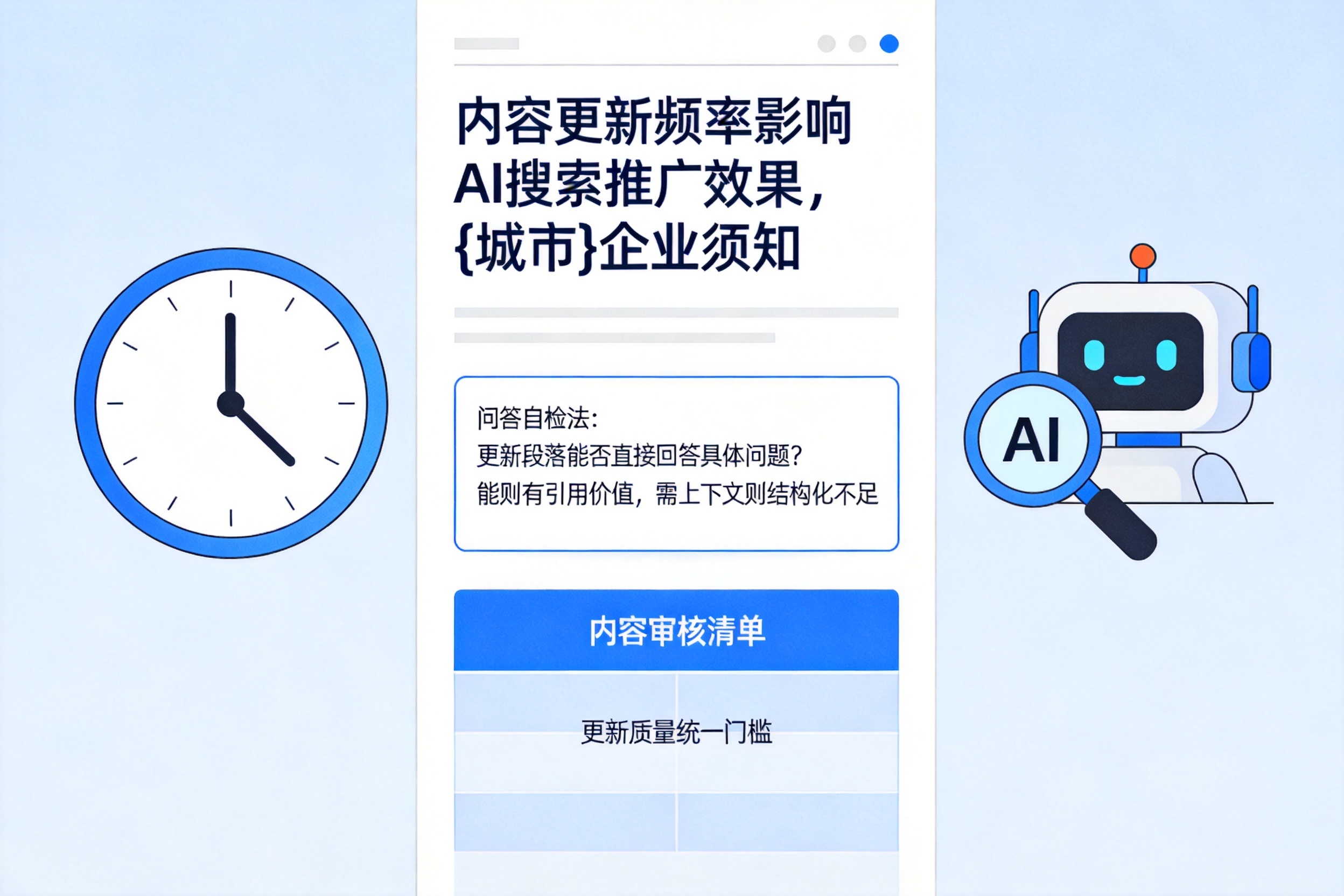 内容更新频率影响AI搜索推广效果,睢宁企业须知